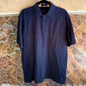 Men’s Callaway Collection Navy Polo Golf Shirt Size L